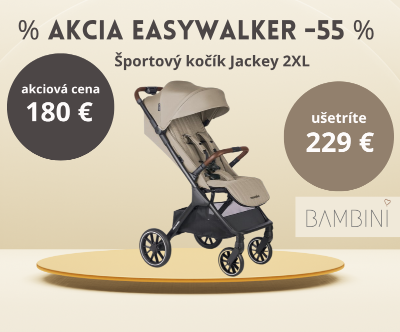 a akcia easywalker jackey 2XL pearl taupe